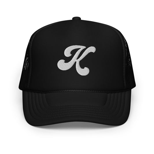 K Foam trucker hat