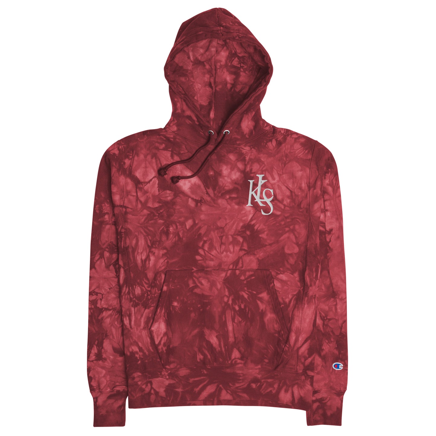 KLS Unisex Champion tie-dye hoodie