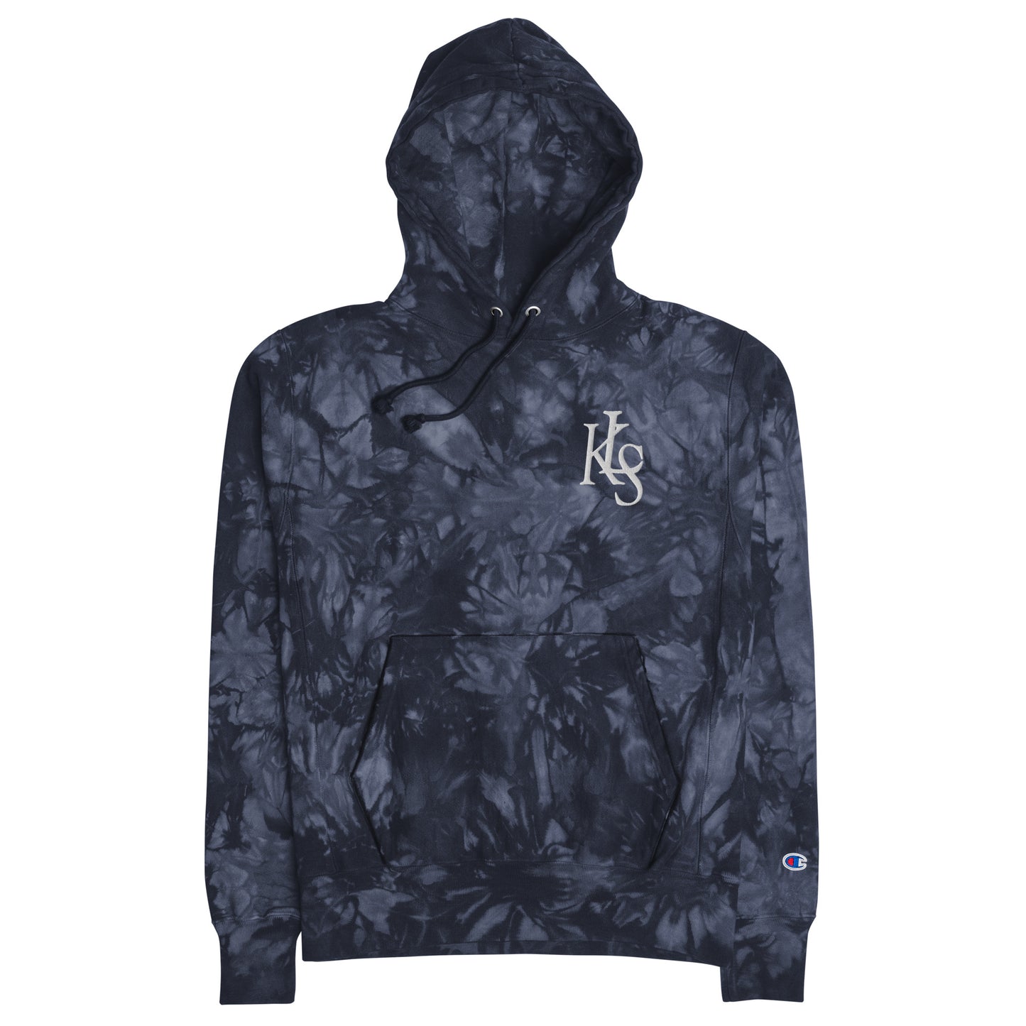 KLS Unisex Champion tie-dye hoodie