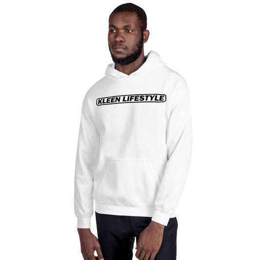 White Kleen Lifestyle Unisex Hoodie