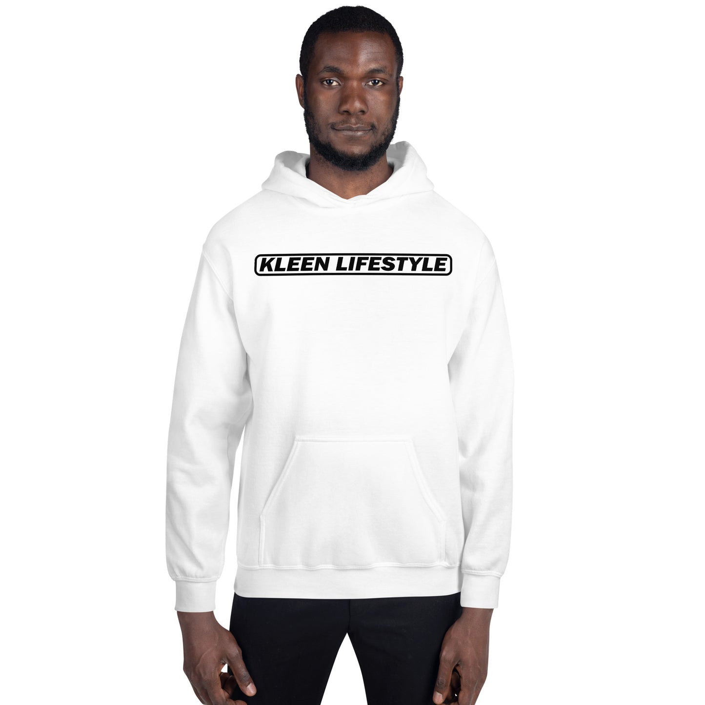 White Kleen Lifestyle Unisex Hoodie