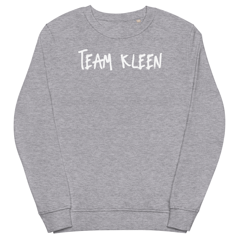 Team Kleen Unisex Organic Sweatshirt